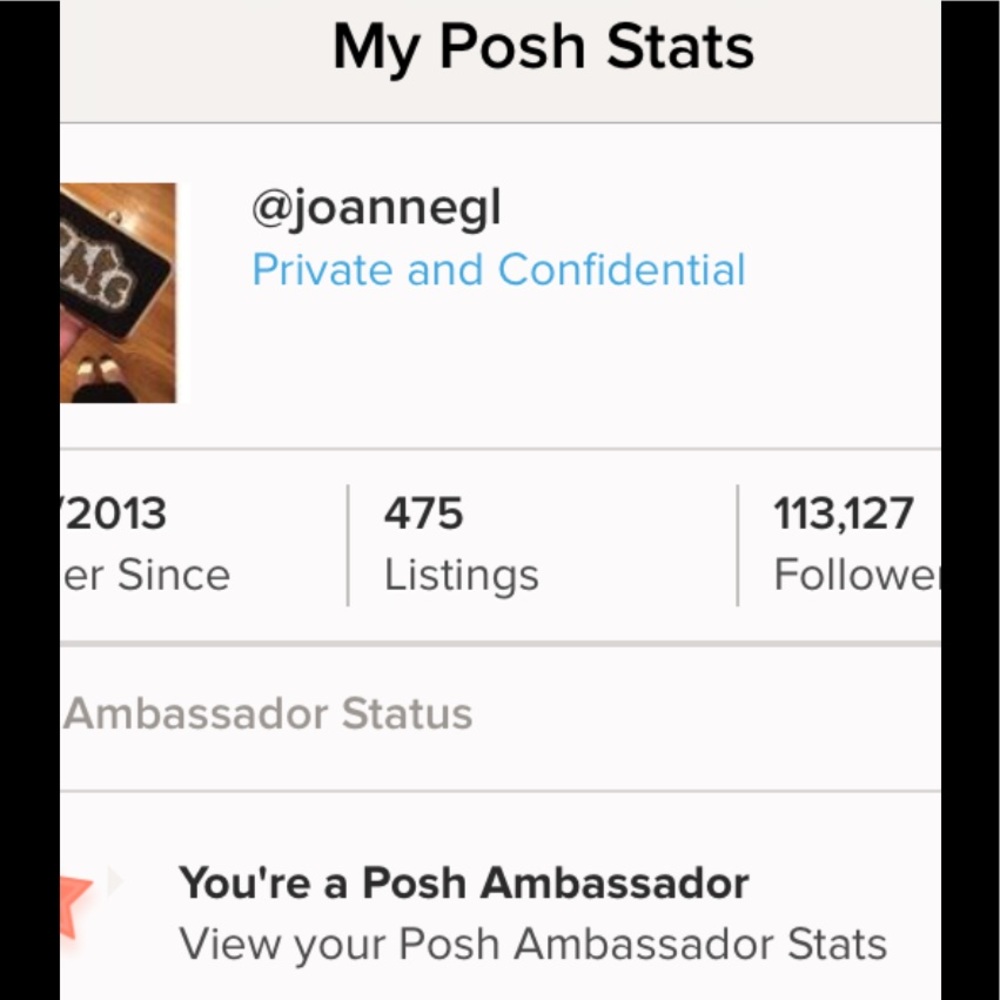 I’m a Posh Ambassador!!!!